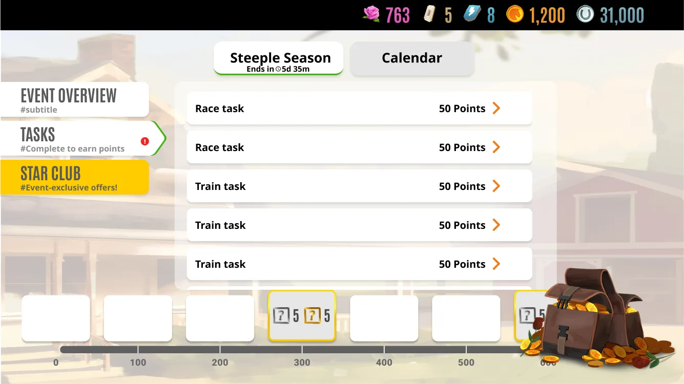 Tasks Tab